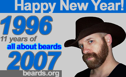 happy bearded new year! happy bearded new year!