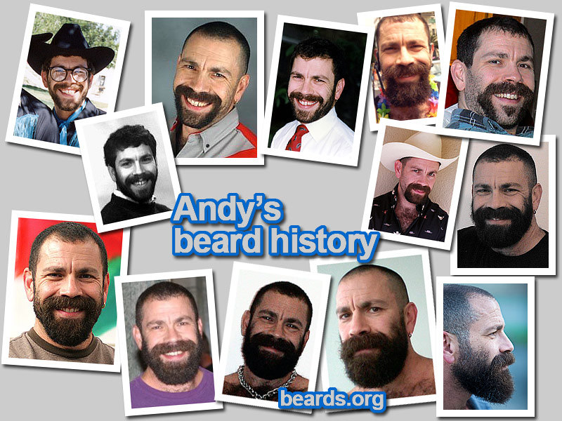 Click to go to Andy's beard history photo album.
