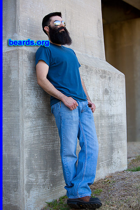 Vincent with his mighty, mighty beard Vincent with his mighty, mighty beard