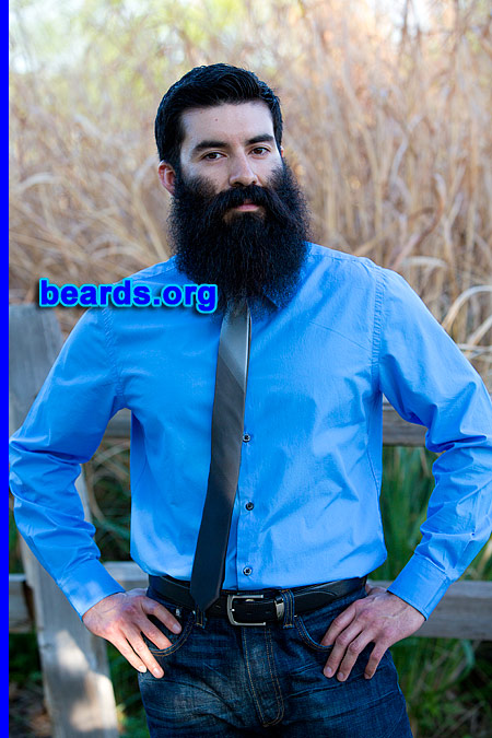 Vincent with his mighty, mighty beard Vincent with his mighty, mighty beard