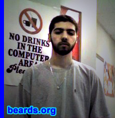 Dan's first beard