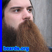 photo of Burke's world champion beard