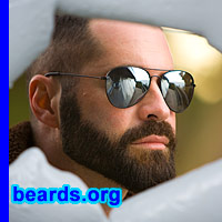 photo of Christopher's excellent beard