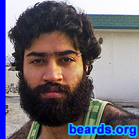 photo of Manny's magnificent beard