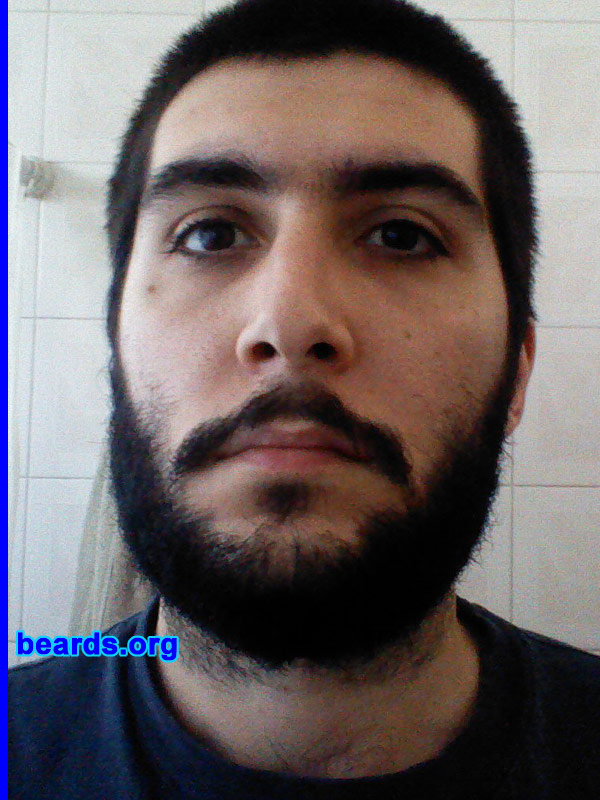 MartÃ­n C.
Bearded since: 2009.  I am an experimental beard grower.

Comments:
I grew my beard because it was a thing that I always want to do.

How do you feel about your beard? Okay.
Keywords: full_beard