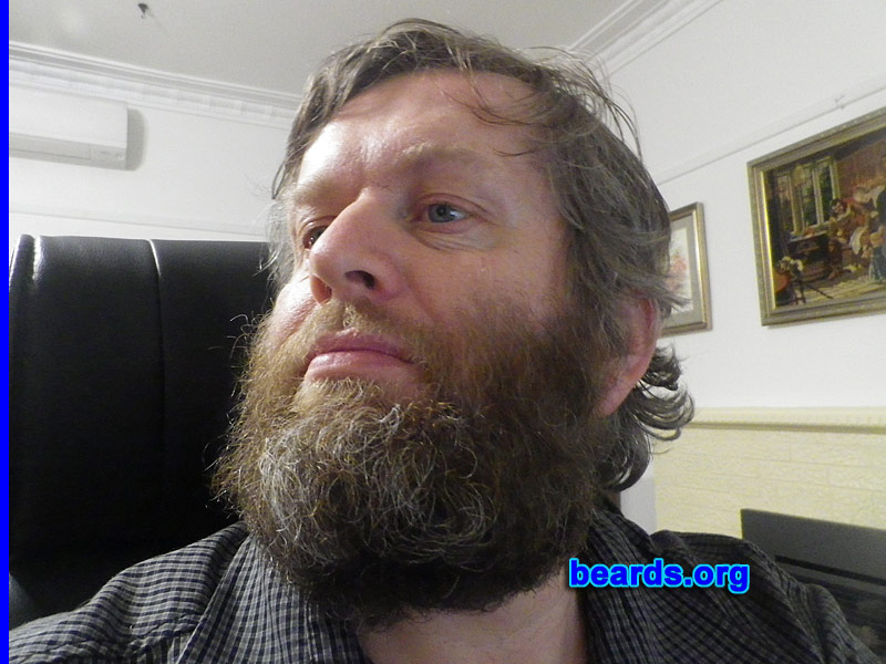 Andrew
Bearded since: 2012. I am a dedicated, permanent beard grower.

Comments:
Why did I grow my beard?  To see how long I can grow it.

How do I feel about my beard?  Quite good. :)
Keywords: full_beard
