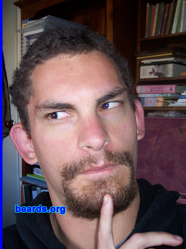 Tim
Bearded since: 2008.  I am a dedicated, permanent beard grower.

Comments:
I grew my beard because life is better bearded!

How do I feel about my beard?  Wouldn't shave on a bet...well maybe for a very large, sure-fire bet.
Keywords: goatee_mustache