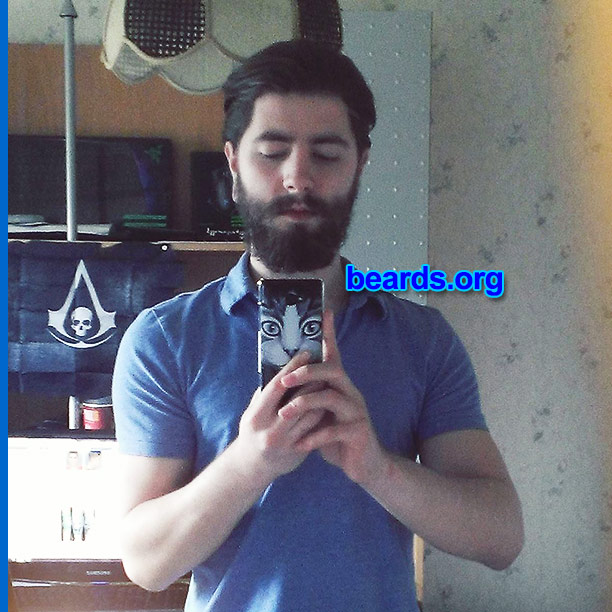 Benjamin
Bearded since: 2014. I am an occasional or seasonal beard grower.

Comments:
Why did I grow my beard? Because I know it makes a man look awesome.

How do I feel about my beard? Still not content with how long it is.
Keywords: full_beard