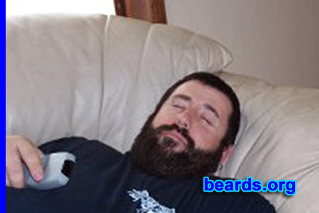 Peter V.
Bearded since: age eighteen. I am a dedicated, permanent beard grower.

Comments:
Why did I grow my beard? Becuase i'm a biker for all my life and my beard is a part of me, like an arm or a leg.

How do I feel about my beard? It's good but I'm trying now to get a year beard.
Keywords: full_beard