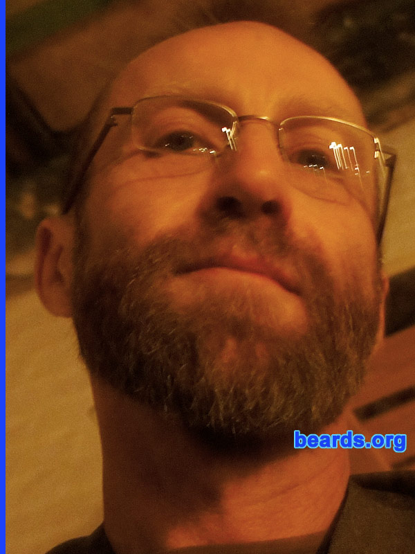 Staff D.
Bearded since: 2011. I am an experimental beard grower.

Comments:
I grew my beard because it feels like a natural thing to do.

How do I feel about my beard? Good, very good!
Keywords: full_beard