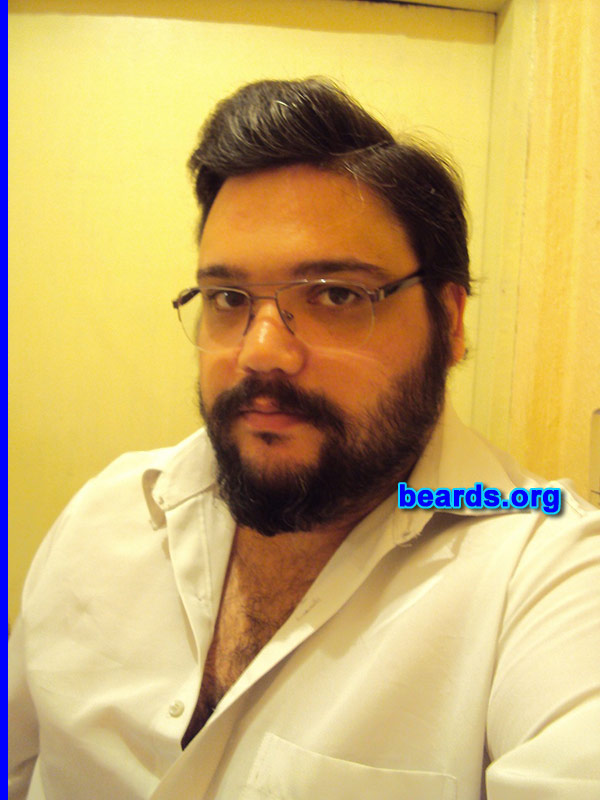 Fernando G.
Bearded since: 2000. I am a dedicated, permanent beard grower.

Comments:
Why did I grow my beard?  It is the male nature.

How do I feel about my beard?  Feel so good.
Keywords: full_beard