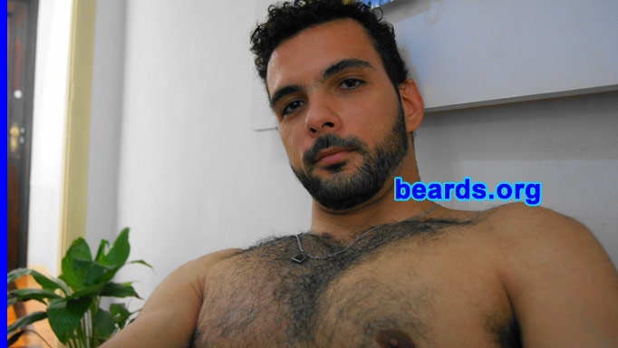 Felipe
Bearded since: age twenty-six.  I am a dedicated, permanent beard grower.

Comments:
I grew my beard because I have problems with shaving. My skin gets full of spots. Fortunately, I like my appearance with a beard.

How do I feel about my beard?  I like it. I think it makes me more manly, with an older and serious image.
Keywords: full_beard