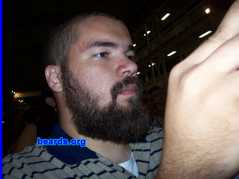 IgnÃ¡cio Nascimento
Bearded since: 2003. I am an occasional or seasonal beard grower.

Comments:
I grew my beard because of the lack of option.

I love having a beard.
Keywords: full_beard