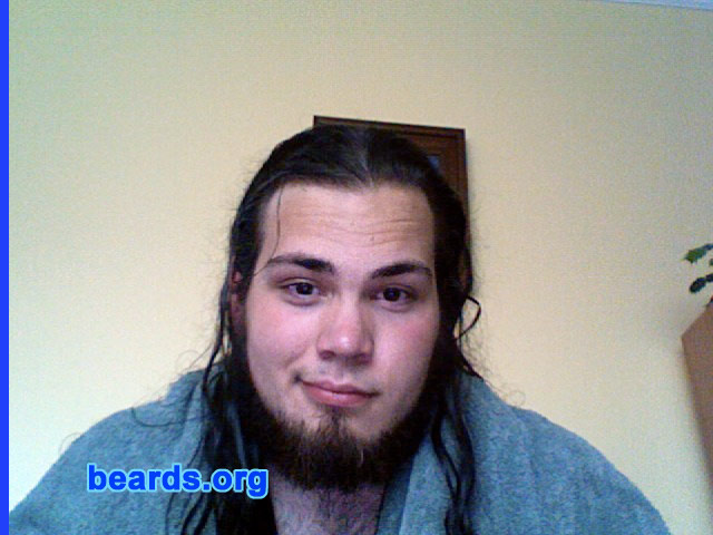 Kevin
Bearded since: 2004.  I am a dedicated, permanent beard grower.

Comments:
I started growing my beard as soon as I could. On a dare in August 2007, I shaved it and was disgusted. It has since returned and I feel whole again.

How do I feel about my beard?  When it was gone, I felt it was the thing that was missing from my face.
Keywords: chin_curtain