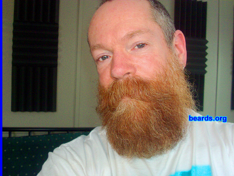 Jon H.
Bearded since: 1980. I am a dedicated, permanent beard grower.

Comments:
The desire for me to grow a beard started in high school. It's a part of manhood, and I didn't want to have to shave daily.

How do I feel about my beard? I love having a beard. Over the years it has become such a part of who I am. I've kept the length at about 1.5 inches until November of 2011, when I decided to let it grow. As of February it was four inches long. The longer it gets, the more I like it.
Keywords: full_beard