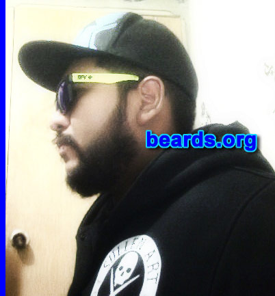 Jhon H.
Bearded since: 2013. I am a dedicated, permanent beard grower.

Comments:
Why did I grow my beard? The beard makes me look very smart.

How do I feel about my beard/ I feel like Leonidas from the movie 300.
Keywords: full_beard