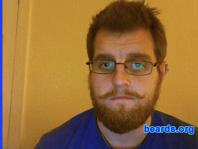 Adam M.
Bearded since: 2008.  I am a dedicated, permanent beard grower.

Comments:
I grew my beard because I always thought I looked good when I grew a full beard.

How do I feel about my beard?  I love it.
Keywords: full_beard