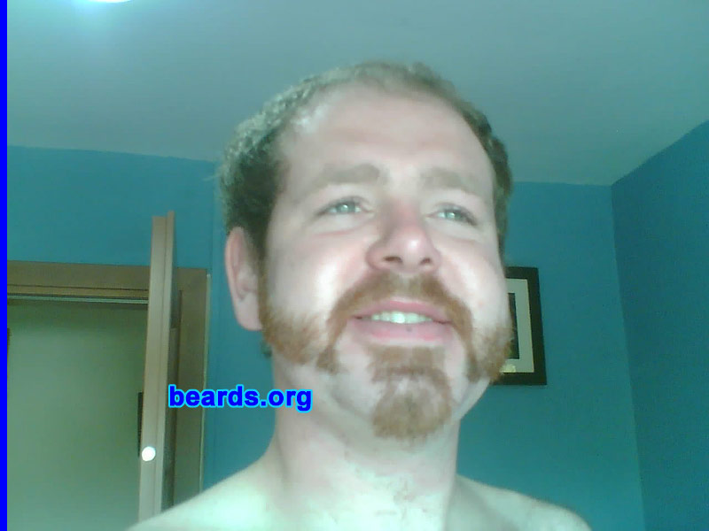 Liamo
Bearded since: 2008.  I am an experimental beard grower.

Comments:
I grew my beard because I haven't time to shave.

How do I feel about my beard?  Love it.
Keywords: soul_patch mutton_chops