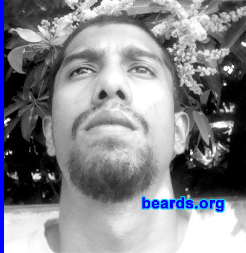 Joseph
Bearded since: 1996. I am a dedicated, permanent beard grower.

Comments:
I grew my beard because I always wanted one.

How do I feel about my beard? I'm pretty satisfied with it these days. 
Keywords: goatee_mustache