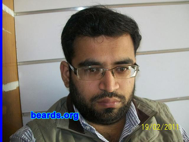 Sachin A.
Bearded since: 2011. I am an experimental beard grower.

Comments:
I grew my beard just for an experiment with my looks.

How do I feel about my beard?  It's itching in starting, but I will follow your steps.
Keywords: full_beard