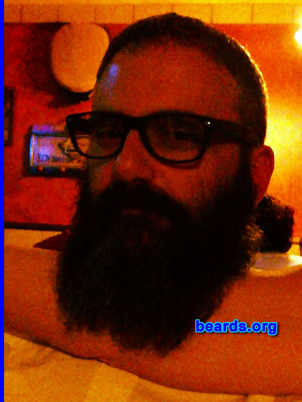 Attilio
Bearded since: 1986. I am a dedicated, permanent beard grower.

Comments:
Why did I grow my beard? Because I love it. I love the sensation of the beard under my fingers. I love how I look with a beard.

How do I feel about my beard? I never like my beard.  I would like it thicker.  I would like a bigger 'stache.   But it's okay.
Keywords: full_beard