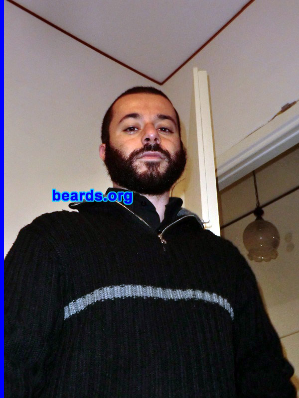 Antonio
Bearded since: 2010. I am an experimental beard grower.

Comments:
I grew my beard initially as an experiment. Afterward, it has become love. ;)

How do I feel about my beard? I think that the beard has become an important element of my being.
Keywords: full_beard
