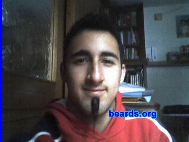 Francesco M.
Bearded since: 2004.  I am an experimental beard grower.

Comments:
I grew my beard to play chess on it and also because I like to change my look!!

How do I feel about my beard?  My beard sometimes is like a second skin in winter!!
Keywords: goatee_only