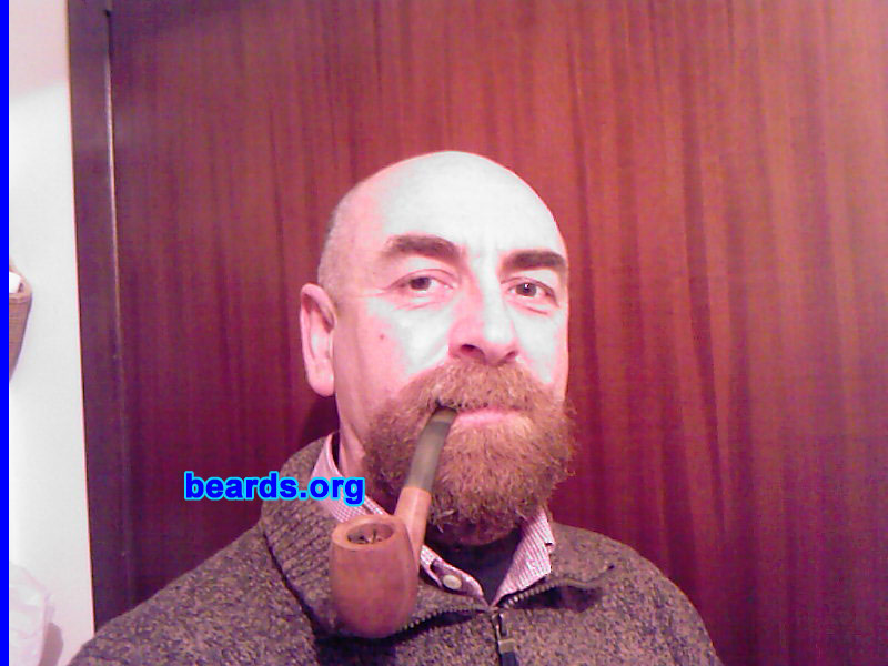 Leo
Bearded since: 1986.  I am a dedicated, permanent beard grower.

Comments:
I grew my beard because I like it.

How do I feel about my beard?  Nice.
Keywords: goatee_mustache
