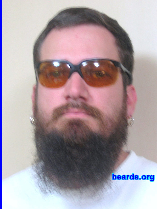 Karl
Bearded since: Bearded since: 2008. I am an experimental beard grower.

Comments:
I grew my beard:
1. to be different than the masses.
2. just retired from the service and this is first opportunity

How do I feel about my beard?  Looks good at one year along.
Keywords: full_beard