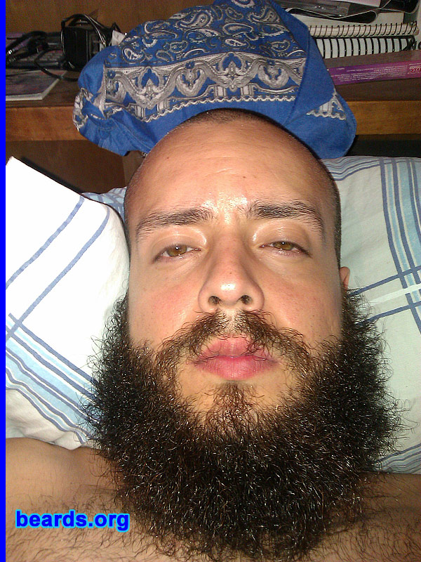 Bernardo T.
Bearded since: 2012. I am an experimental beard grower.

Comments:
I grew my beard 'cause I wanted to look like a dwarf. xD

How do I feel about my beard? Like a dwarf.
Keywords: full_beard