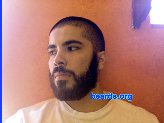 David
Bearded since: 2004.  I am an experimental beard grower.

Comments:
I grew my beard to change it up a little.

How do I feel about my beard?  I love it.  But I sometimes get mixed opinions from others.
Keywords: full_beard