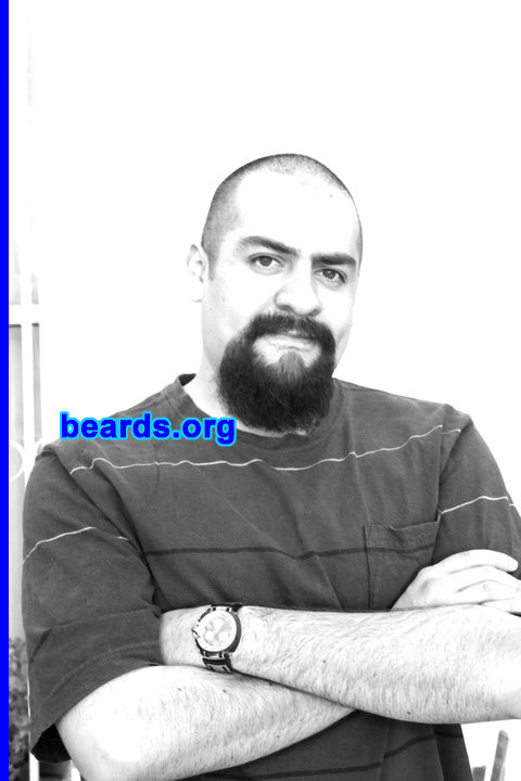 Gerardo R.L.
Bearded since: 2000. I am an occasional or seasonal beard grower.

Comments:
I grew my beard to impress women. XD

How do I feel about my beard? Proud.
Keywords: goatee_mustache