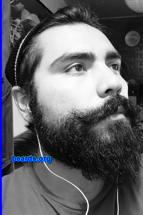 Jonathan G.
Bearded since: March 2013. I am a dedicated, permanent beard grower.

Comments:
Why did I grow my beard? Because I love it! Makes me feel like a Sir, a Sultan of the Middle East.  Hahaha.

How do I feel about my beard? Proud of my features.
Keywords: full_beard