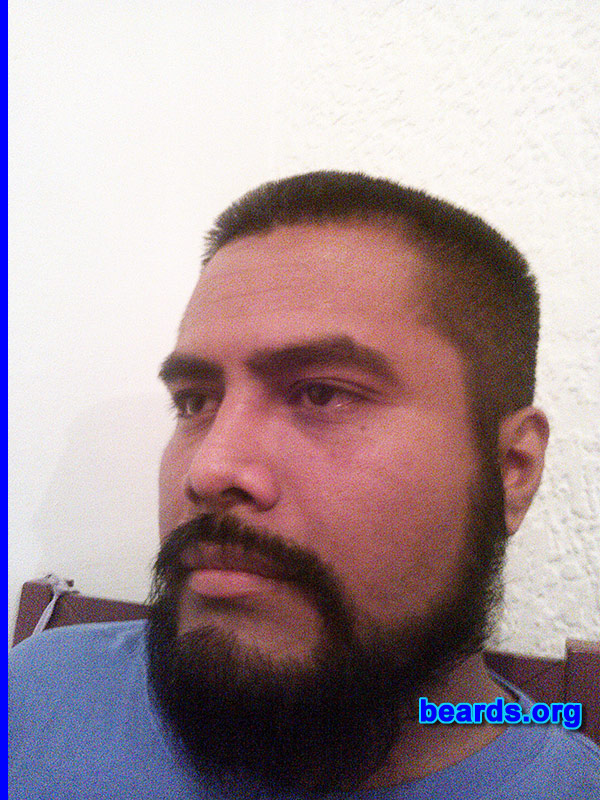 Miguel B.
Bearded since: 2012. I am an occasional or seasonal beard grower.

Comments:
Why did I grow my beard? First I grew it out of curiosity.  Then I liked the beard on my face.

How do I feel about my beard? I like it because the beard gives me a different face.
Keywords: full_beard