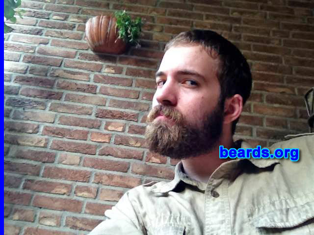 David
Bearded since: 2011.

Comments:
Why did I grow my beard? To be a true man.

How do I feel about my beard? I love how it looks and how it makes me look older. I wish my beard on the cheeks and throat grew thicker though.
Keywords: full_beard