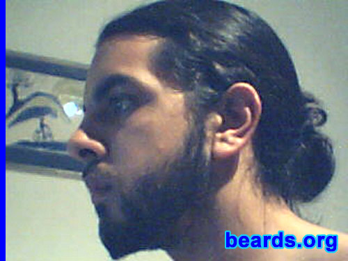 Sindre
Bearded since: 2001.  I am a dedicated, permanent beard grower.

Comments:
I grew my beard because it felt like the natural thing to do. I am of the opinion that beards look and feel great. There is simply nothing (except maybe the genitalia) that defines a man in a better way than a beard. 

I like my beard.  The hairs are stiff, it's quite thick and I love the black colour with the occasional dark brown hair. I also enjoy the fact that I am the only one of my friends (as far as I know) who can grow a beard without looking like a 14-year-old. My beard is probably my most valued estethical feature. 
Keywords: full_beard