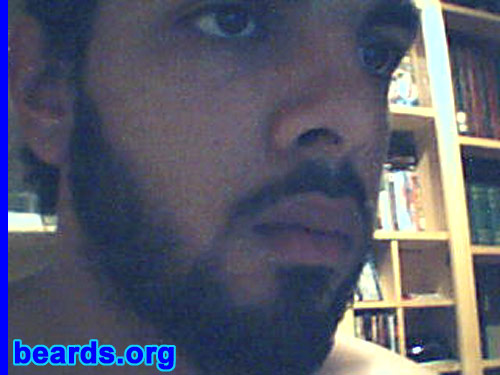 Sindre
Bearded since: 2001.  I am a dedicated, permanent beard grower.

Comments:
I grew my beard because it felt like the natural thing to do. I am of the opinion that beards look and feel great. There is simply nothing (except maybe the genitalia) that defines a man in a better way than a beard. 

I like my beard.  The hairs are stiff, it's quite thick and I love the black colour with the occasional dark brown hair. I also enjoy the fact that I am the only one of my friends (as far as I know) who can grow a beard without looking like a 14-year-old. My beard is probably my most valued estethical feature. 
Keywords: full_beard