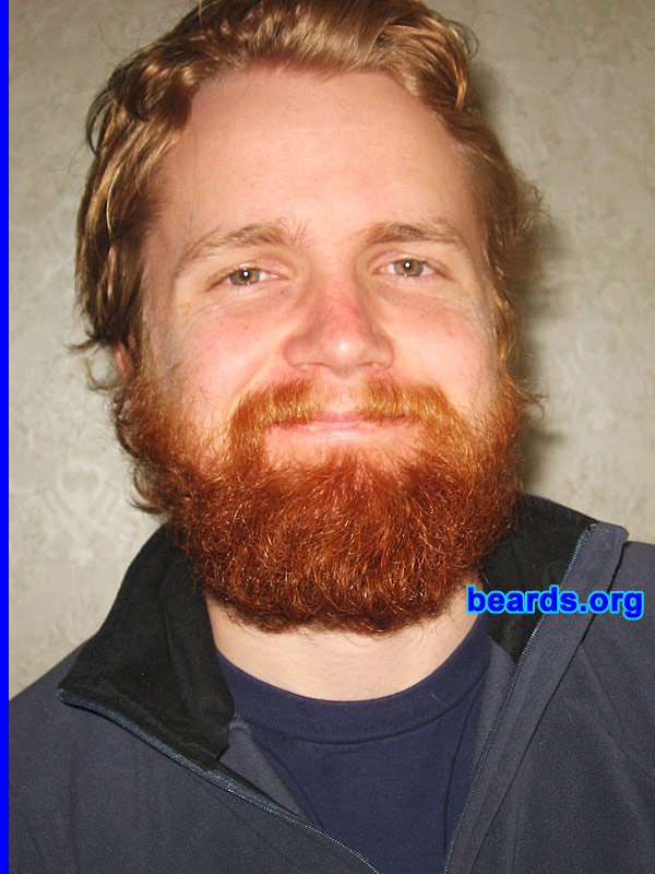 Jayson
Bearded since: 2008.  I am an occasional or seasonal beard grower.

Comments:
I grew my beard so that I could save the time spent shaving.

How do I feel about my beard? Pretty good.
Keywords: full_beard