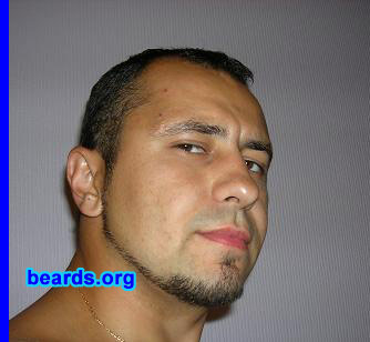 Alex
Bearded since: 2006.  I am a dedicated, permanent beard grower.

Comments:
I grew my beard for fear of shaving!

How do I feel about my beard?   I'm very happy with it.  We became a unit together.
Keywords: chin_curtain
