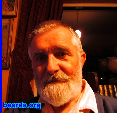 Alan
Bearded since: 1961.  I am a dedicated, permanent beard grower.

Comments:
I grew my beard because it seemed like a good idea at the time. A few of us on a camping holiday decided to grow a beard for the holiday. I kept mine.

Feel naked without it.  Have shaved it off a few times, but grew it back after about a week.  I was lonely without it. :-)
Keywords: full_beard