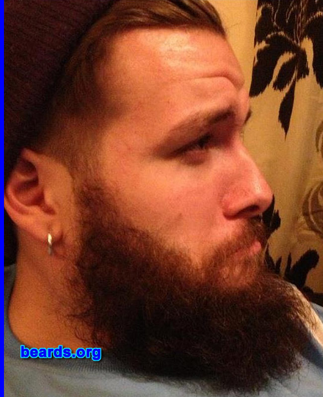 Adam M.
Bearded since: 2012. I am an experimental beard grower.

Comments:
Why did I grow my beard? Beards are the best thing.

How do I feel about my beard? I miss my beard more than I would miss a limb.
Keywords: full_beard