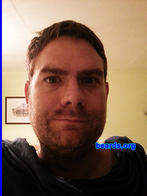 Adam O.
Bearded since: 2012. I am a dedicated, permanent beard grower.

Comments:
Why did I grow my beard? I wanted a beard as I had just left a job that wouldn't allow them. I just always wanted one.

How do I feel about my beard? I love having a beard. I have given it quite a trim as it was getting a bit scruffy in all the wrong places. I will grow it out again though. I want a full beard. My wife was complaining it looked untidy and I'm new to the trimmer so I went too short.
Keywords: stubble full_beard