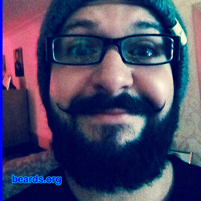 Craig F.
Bearded since: 2013. I am an experimental beard grower.

Comments:
Why did I grow my beard? To see if i liked it.

How do I feel about my beard? I like stroking it.
Keywords: full_beard