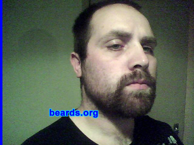 Daniel
Bearded since: 2003.  I am an occasional or seasonal beard grower.

Comments:
I grew my beard because I like having facial hair.

How do I feel about my beard?  I like it.  I like to mess with different styles.
Keywords: goatee_mustache