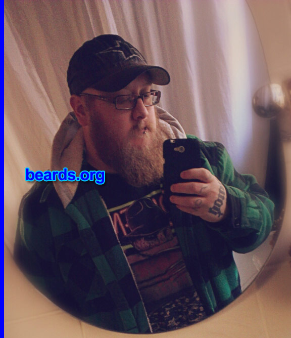 Dean
Bearded since: 2004. I am a dedicated, permanent beard grower.

Comments:
Why did I grow my beard? I grew this beard back after shaving the last one off for charity. I didn't feel or look right without a beard.  So I started to grow it back straight away.

How do I feel about my beard? I like my beard but I always think it could be better (thicker, longer, etc.). But we grow what we can and make the most of it. Looking forward to it getting longer!
Keywords: full_beard