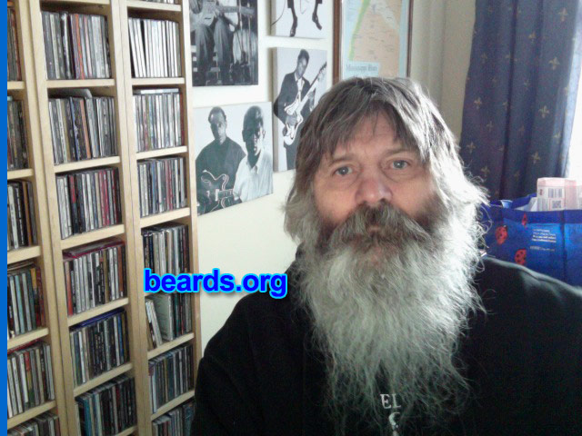 Dave H.
Bearded since: 2008. I am a dedicated, permanent beard grower.

Comments:
Why did I grow my beard? Feels good.

How do I feel about my beard? Gray shaggy thing...cool with that.
Keywords: full_beard