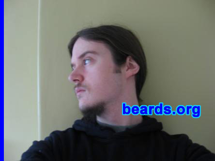 James
Bearded since: 2003.  I am an occasional or seasonal beard grower.

Comments:
(These are two-months-later follow-up beard photos from [url=http://www.beards.org/images/displayimage.php?pos=-3075]October's scruff-stubble look[/url].) 

I grew my beard because shaving is an unnatural waste of time and energy. Fact: a man who shaves his entire life will have spent over a year(!) standing in front of a mirror scraping his face off. Shaving (razor) is also bad for the skin long-term surely.

How do I feel about my beard?  It's great and adds character, who gives that it's not fully grown-out. A lot of guys are missing out on something they'll never get back by shaving when young -- the scruffy unfinished look. It's a style of its own, an acquired taste. Everything is in the eye of the beholder, you see.
Keywords: goatee_mustache