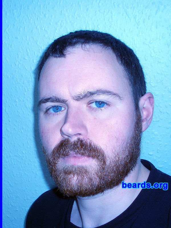 James L.
Bearded since: 2012. I am an experimental beard grower.

Comments:
I grew my beard for an adventure. I'd never gone longer than two weeks without shaving until July 2012, at which point I just made the decision to grow a beard.

How do I feel about my beard? I'm becoming quite attached to my beard.
Keywords: full_beard