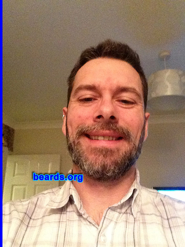 James
Bearded since: 2013. I am an experimental beard grower.

Comments:
I grew my beard as I felt why not? I think everyone should try and grow a beard once in their lifetime and I liked the results.

How do I feel about my beard? I love it.
Keywords: full_beard