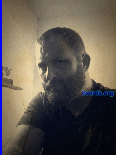 Kevin O.
Bearded since: 1994. I am a dedicated, permanent beard grower.

Comments:
I have always had a box beard since I was about eighteen or so. I have had others including goatees and chin straps...etc. I feel naked without my beard and like growing and trying new styles and shapes.

How do I feel about my beard? I love my beard. :)
Keywords: full_beard